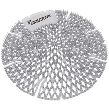 ABILITY ONE 6840-01-699-8443 Urinal Screen Deodorizer,1.25lb,Sil,PK10 798LF8