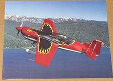 Wayne Handley Stunt Plane “ The Raven” Color Poster