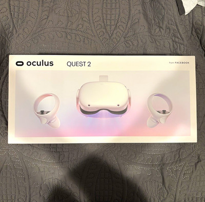 Oculus Quest 2 128GB Standalone VR Headset with Touch Controllers - White