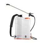 Pulvérisateur à Dos Électrique Batterie 12 L 0-6,2 bar pour Pelouse Jardin