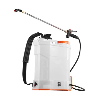Pulvérisateur à Dos Électrique Batterie 12 L 0-6,2 bar pour Pelouse Jardin - Photo 1/4