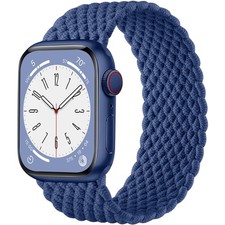Braided Solo Loop Bands for Apple Watch Band 38mm 40mm 41mm 42mm 44mm 45mm 46...