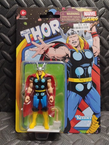 The Mighty Thor - Marvel Legends 3.75" Figur 2022 Retro Series Kenner Neu!