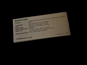 Game & Watch BALLOON FIGHT crystal screen MANUAL, for vintage classic toy games