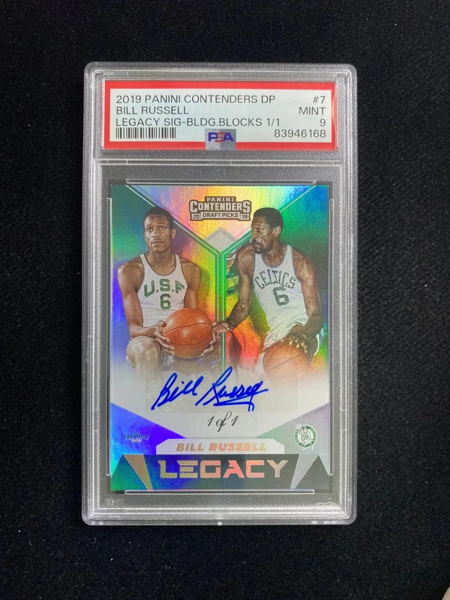 Bill Russell Autographed Basketball Trading Cards for sale | eBay