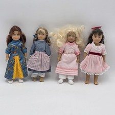 Lot of 4 American Girl Mini Dolls Pleasant Company Dolls No Box