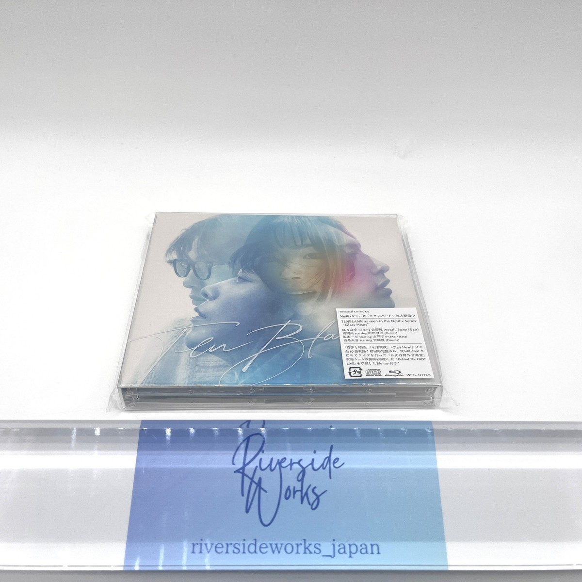 TENBLANK Glass Heart First Limited Edition CD Blu-ray New JP | eBay