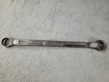 Vintage Snap-on Xv-3436 Sae Offset Box Wrench 1 116 X 1 18 12 Point Usa
