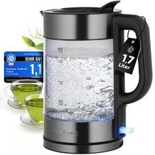 ProfiCook Glas-Wasserkocher PC-WKS 1322 G, 1,7 Liter, 2200 Watt, NEU