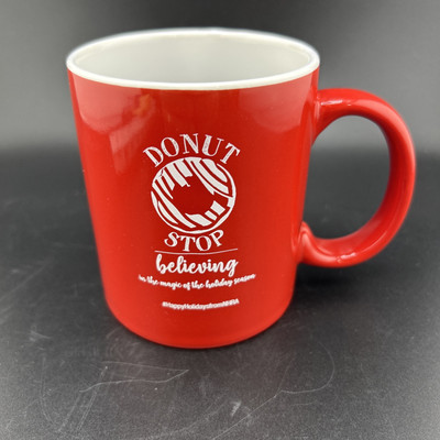 ''NHRA'' DONUT STOP Believing Holiday Mug