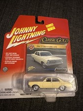 JL Johnny Lightning 2004 Classic Gold 1966 FORD FAIRLANE Diecast Car Box15