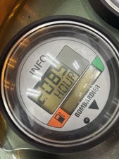 2002-2003 Seadoo GTX DI LCD Multifunction Info Gauge 278001708 OEM 208.5 Hrs