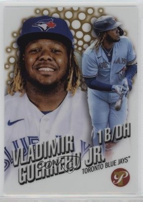 2022 Topps Pristine Fresh Faces Gold Refractor 25/50 Vladimir Guerrero Jr 09br