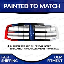 New Painted To Match Grille For 2006 2007 2008 Dodge Ram 150025003500