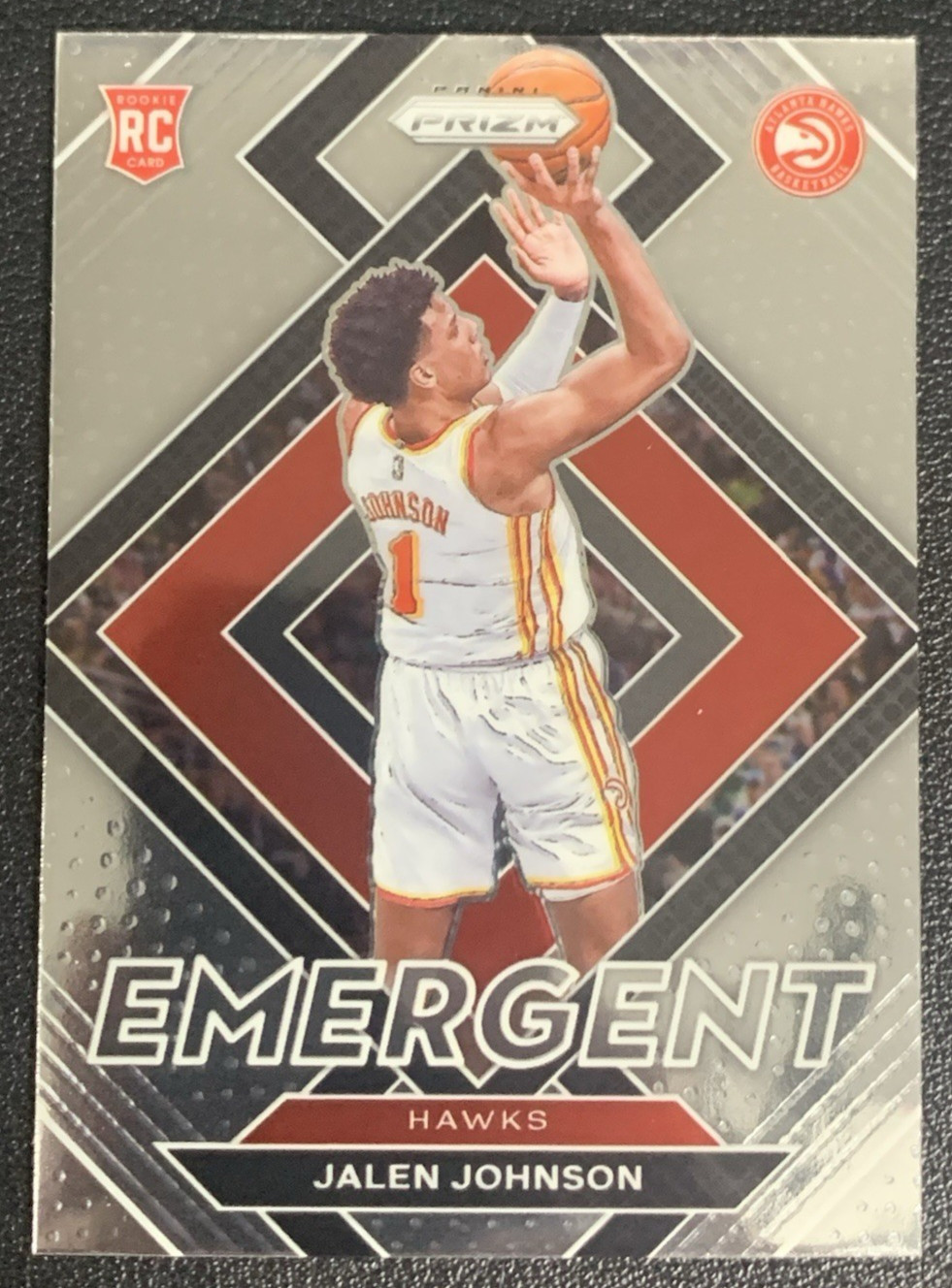 2021-22 Panini Prizm - Emergent Jalen Johnson #18 (RC)