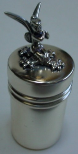 Disney Tinker Bell Sterling Silver Keepsake Box