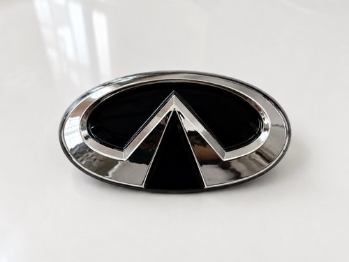 INFINITI Q50 FRONT GRILL BLACK CHROME EMBLEM 2018-2024 62866 - 6HH0A