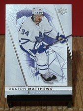 2022-23 SP Authentic #34 Auston Matthews Toronto Maple Leafs