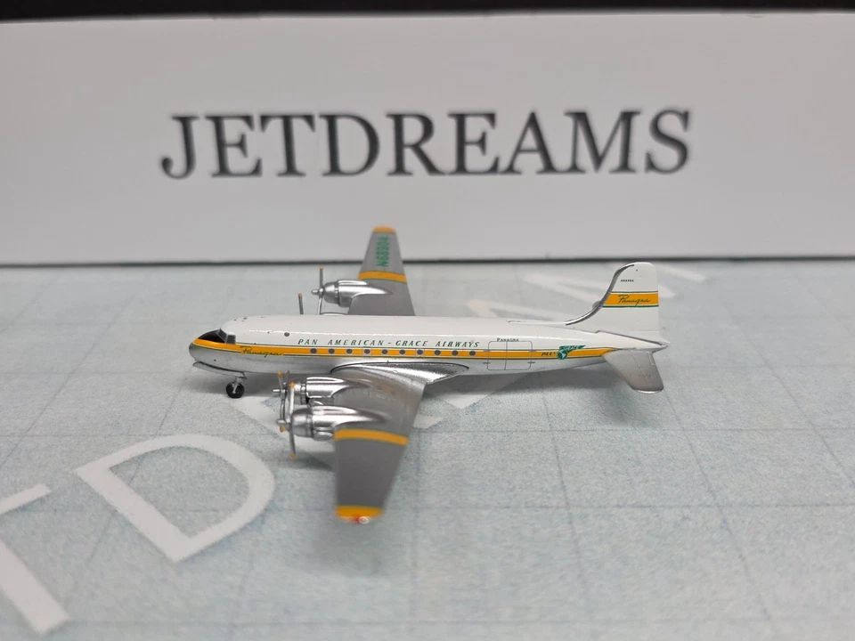 1/400 PANAGRA PAN AMERICAN GRACE AIRWAYS DC-4 1950'S COLORS N68904 AEROCLASSICS
