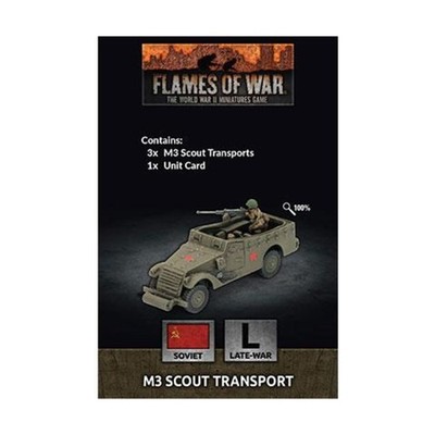Battlefront Historical Mini 15mm M3 Scout Transport Pack New