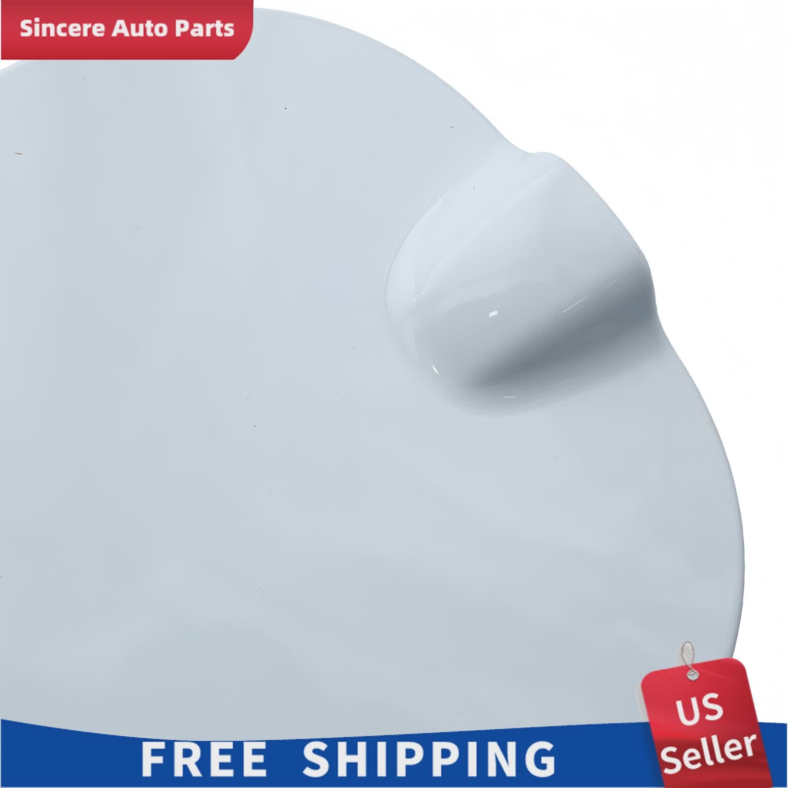 Fuel Tank Filler Pipe Housing with white Cap Door For 19-25 Chevy Silverado 1500 thumbnail 5