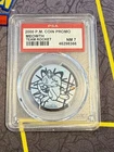 2000 Vintage Pokemon Rocket Set Promo Holo Meowth coin PSA 7 Near Mint