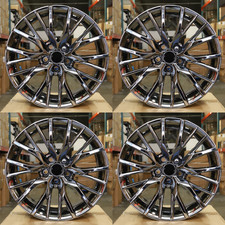18 Black Chrome F Sport Style Wheels Rims Fits Lexus Is250 Is350 Toyota 5x114.3 18 Black Chrome F Sport Style Wheels Rims Fits Lexus Is250 Is350 Toyota 5x114.3