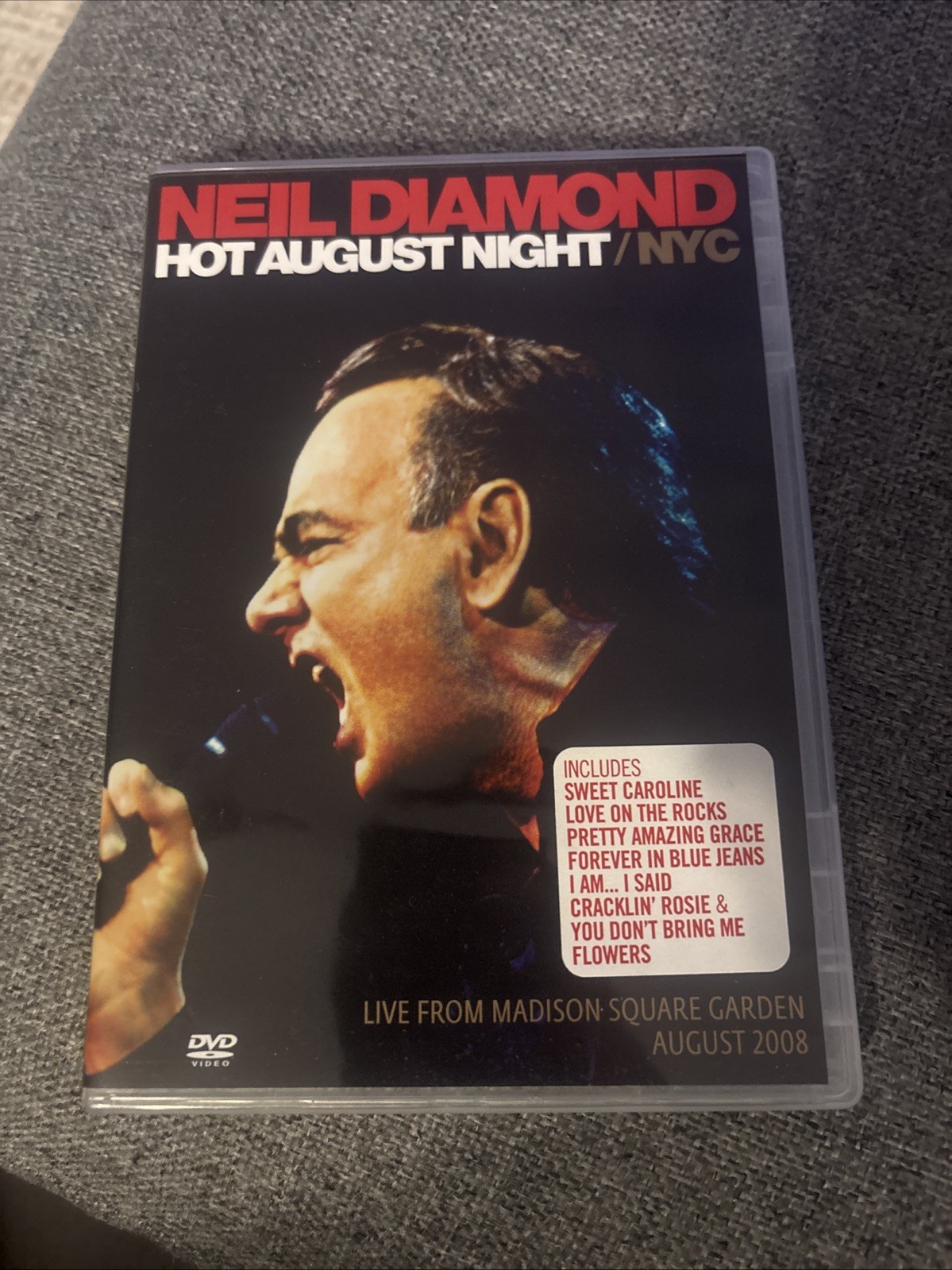 Neil Diamond: Hot August Night/NYC (DVD, 2008)