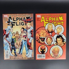 Alpha Flight #11 & #12 Marvel Comics 2005 Lobdell Henry Morales Set Lot