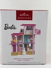 Hallmark Keepsake 2025 Merriest Dreamhouse Barbie Musical with light Ornament
