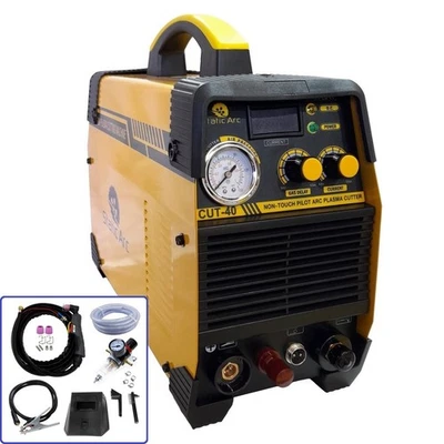CUT 40 INVERTER AIR PLASMA CUTTER NON-TOUCH PILOT ARC HF METAL CUTTING KIT 40A - Image 1 of 4