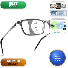 Superior Extremely Light Progressive Multifocus Reading Glasses Men, Skyoak