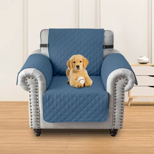 Quilted Sofa Cover Throw Pet Sofa Protector Non Slip & Waterproof 1/2/3 Seater - Picture 96 of 101