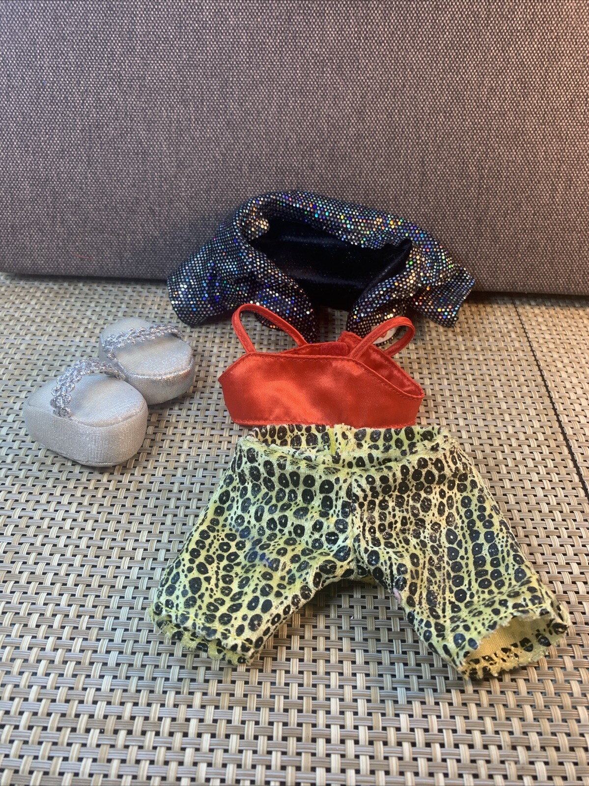 TY Gear Beanie Kids Outfit Party Tyme Halter Top Pants Sparkly Jacket And Shoes