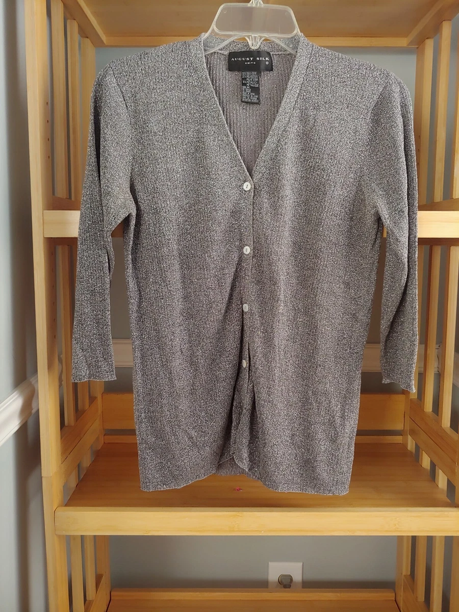 August silk cheap cardigan