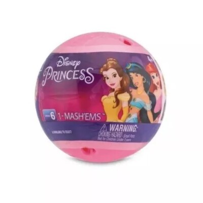 Disney Princess Mash em Series 6 Mystery Ball Sealed Random Squishy Mashem