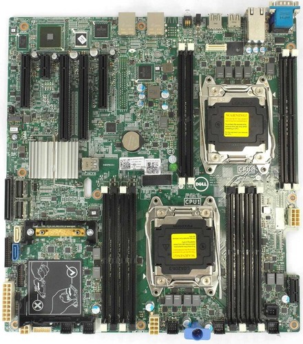 HFG24 DELL SYSTEM BOARD LGA 2011-3 FOR DELL POWEREDGE R430 R530 G2 - Picture 3 of 8