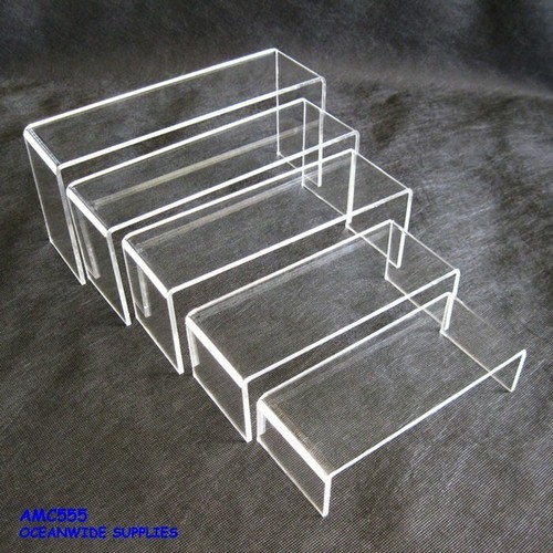 Display Riser Jewellery STURDY Acrylic Clear | SUPER DEAL 10 Stands | AUS Stock - Picture 5 of 5