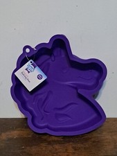 Baked With Love Unicorn Nonstick Silicone Cake Baking Pan Microwave  Oven Safe