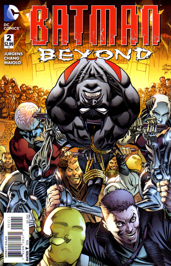 BATMAN BEYOND (2015) #2 Andy Kubert VARIANT Cover 1:25