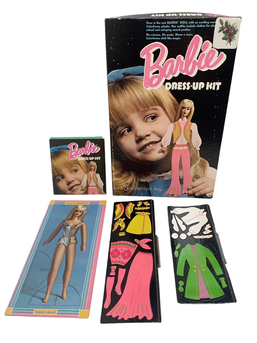 Barbie colorforms vintage hot sale