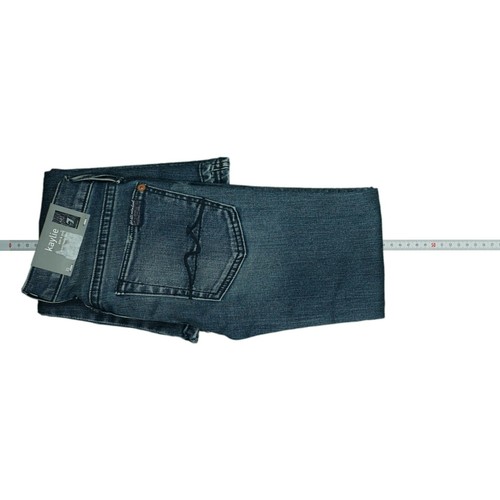 Pantalón vaquero 7 For All Mankind Kaylie súper elástico Bootcut Flare W23 XS L34 azul - Imagen 7 de 7