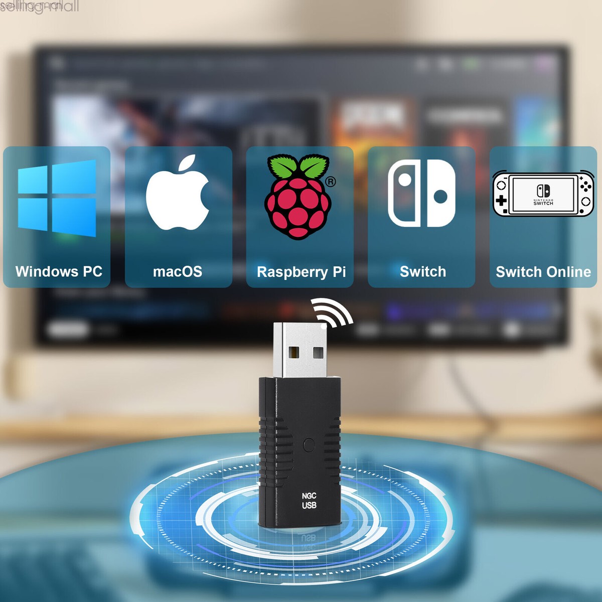 Ghz Connect Wireless Gamecube Controller To Pc Pack Wireless