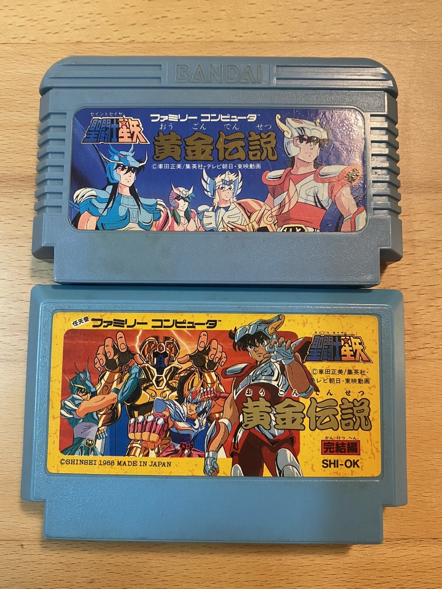 FREE SHIPPING SAINT SEIYA & KANKETSU FINAL NES Nintendo Import