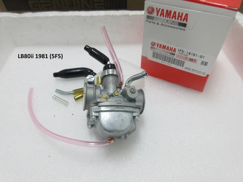 Yamaha Chappy LB80 Carburetor 1981 OEM LB80II Carburettor Assy CARB 1F5-14101-01