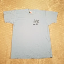 VTG Fruit of the Loom 90s Nevada C.O.P.S. Shirt Sz Lg Single Stitch FADED Random