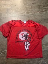 Russell Athletic 80s Calgary Stampeders Alumni Football Jersey CFL XL RED NWOT