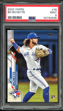 2020 Topps Series 1 #78 Bo Bichette PSA 9 Mint Rookie Card Toronto Blue Jays RC. rookie card picture