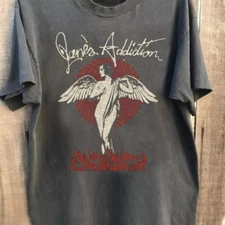 Jane's Addiction tour 2024 T-Shirt Black COTTON MEN  New UR342