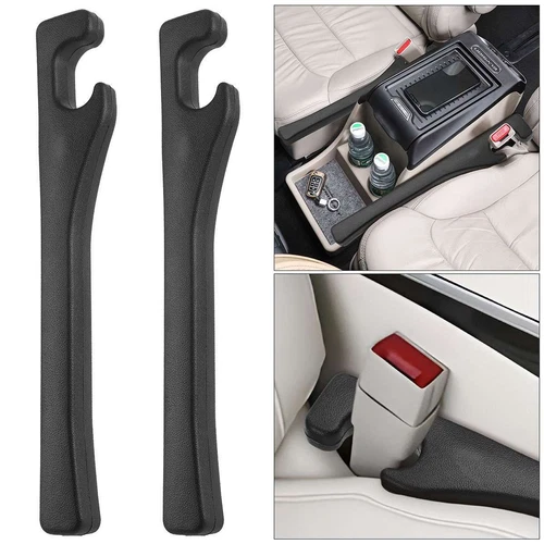 US 2pcs Car Seat Gaps Filler Car Filler Accessories Interior Trip Road Essential - Picture 3 of 12